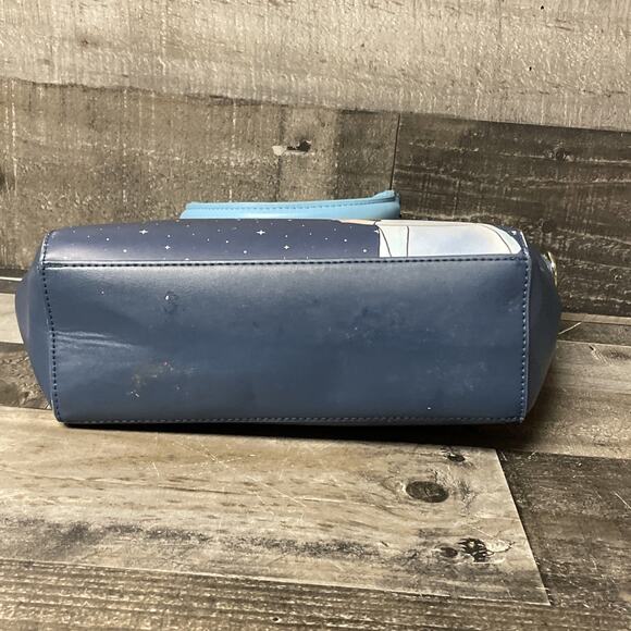 Loungefly Disney Pinocchio Blue Fairy Crossbody Bag No Strap Preowned - Picture 9 of 16